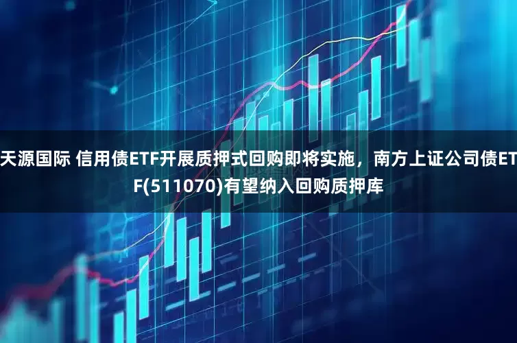 天源国际 信用债ETF开展质押式回购即将实施，南方上证公司债ETF(511070)有望纳入回购质押库